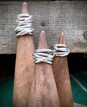 Load image into Gallery viewer, Mayfly Sterling Silver Tangle Ring
