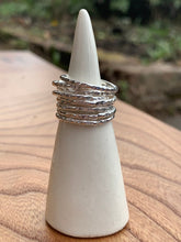 Load image into Gallery viewer, Mayfly Handmade Textured Ring
